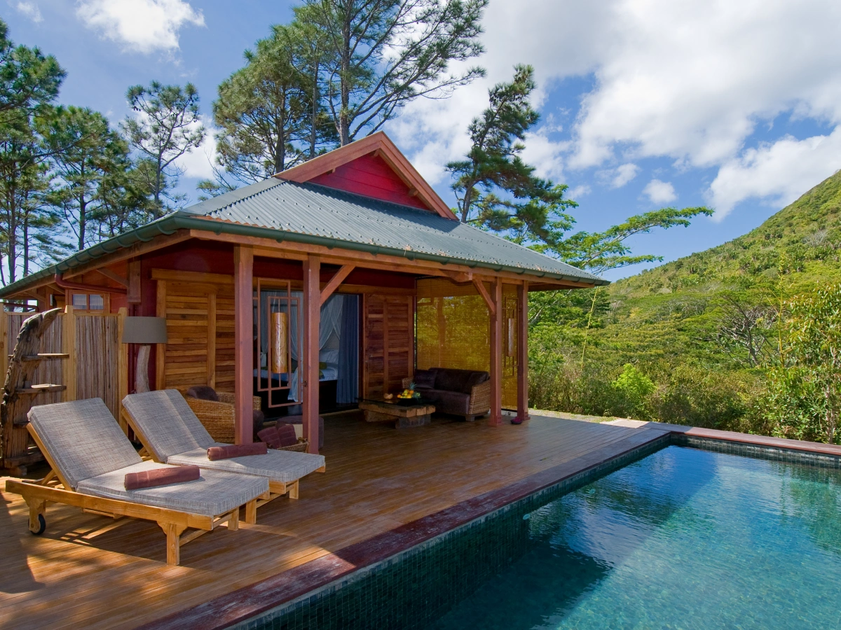 Exclusive Seaview Pool Suite Piton Canot 3