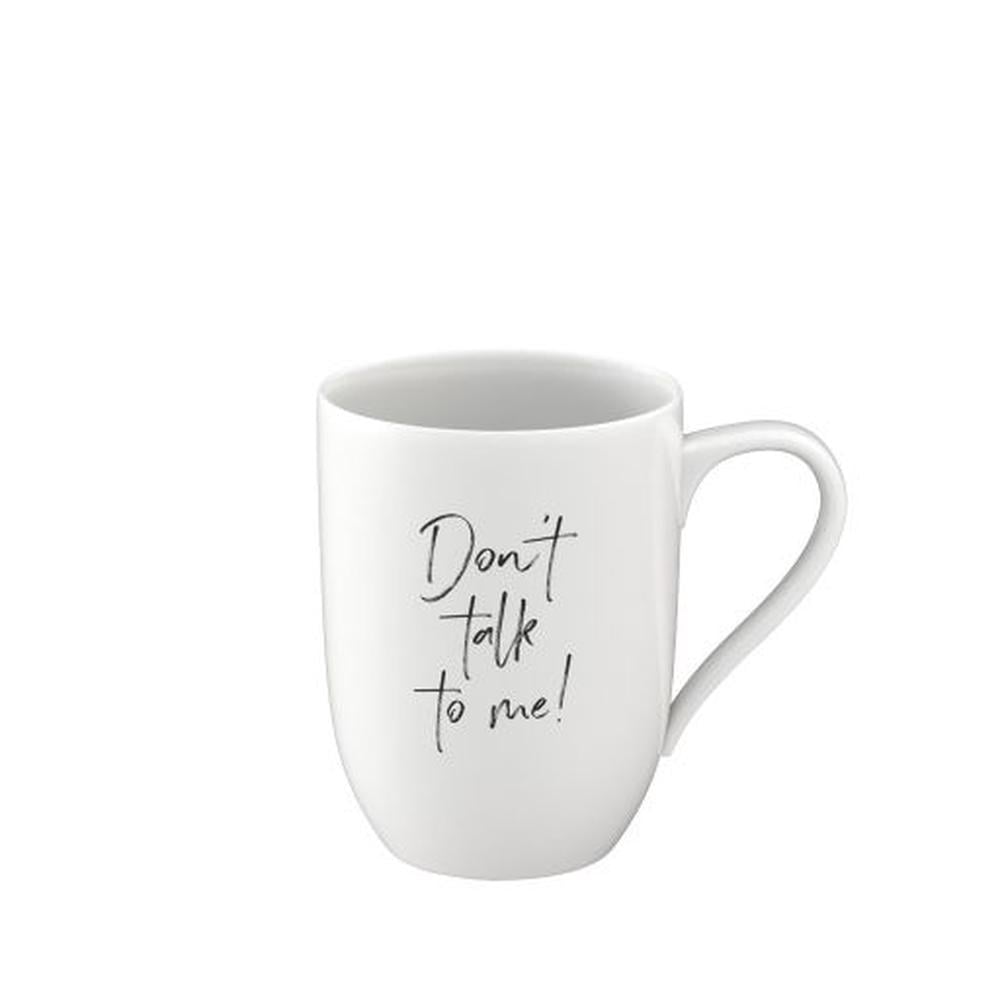 Statement mug don't talk to me