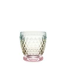 BOSTON PEARL WATER GLASS 20-CRYSTAL GLASS SET OF 4PCS