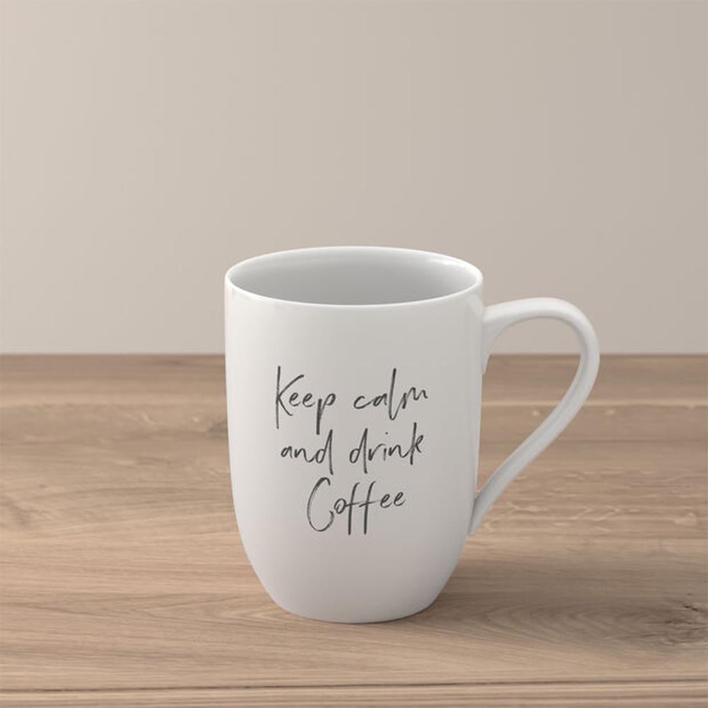 Statement mug keep calm and drink coffee