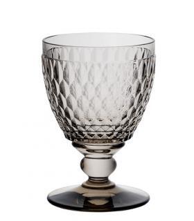 BOSTON COLOURED WATER TUMBLER SMOKE SET4 pcs 20-crystal
