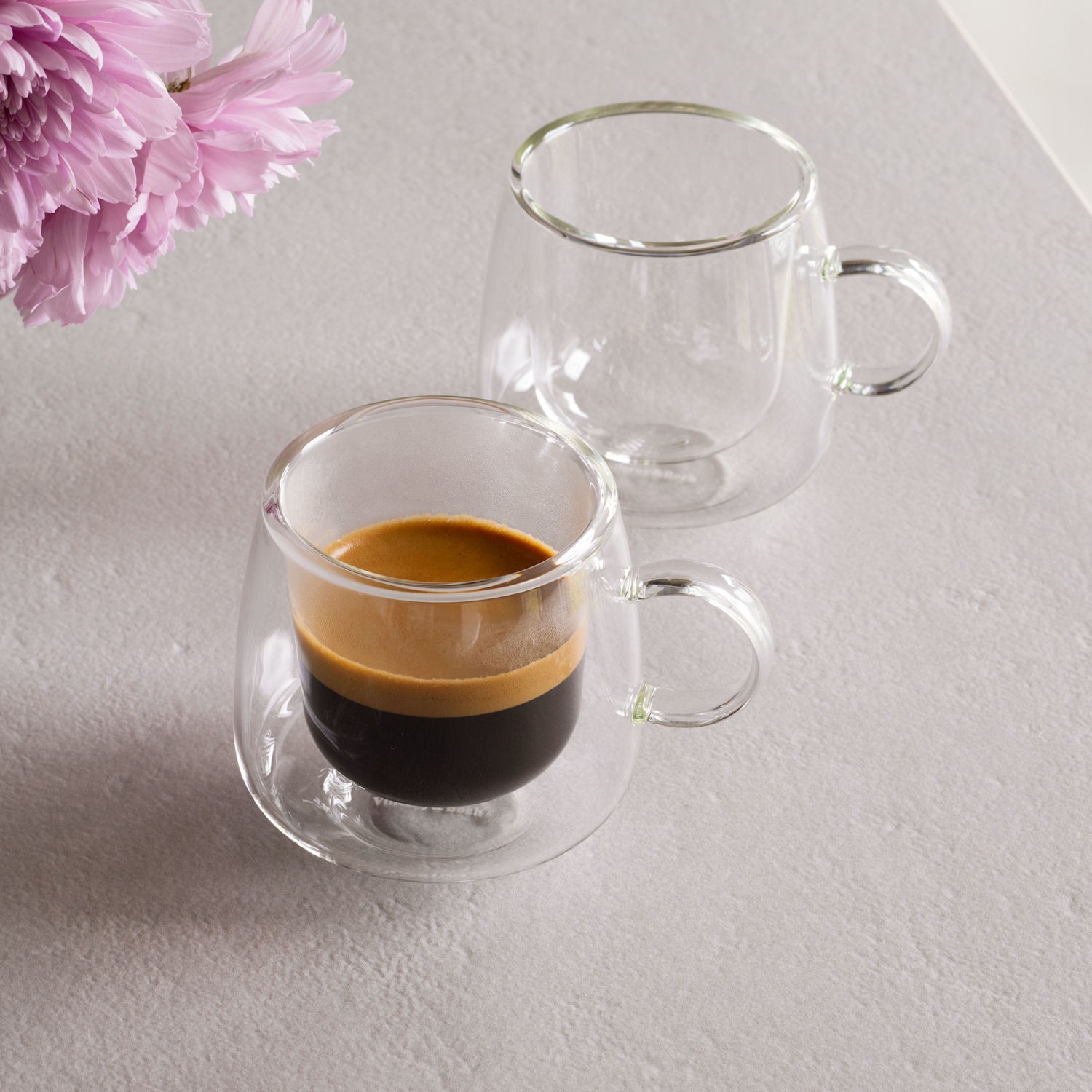 ARTESANO HOT & COLD BEVERAGES ESPRESSO GLASS SET 2PCS