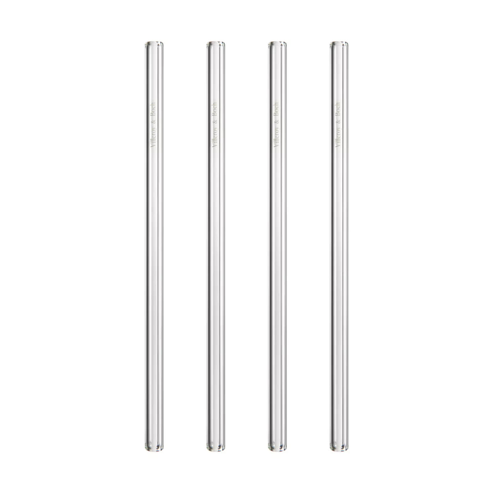 Purismo Bar Glass straw long- 4 pcs 20-Glass 200