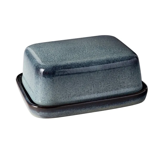 LAVE GRIS COVERED BUTTERDISH
