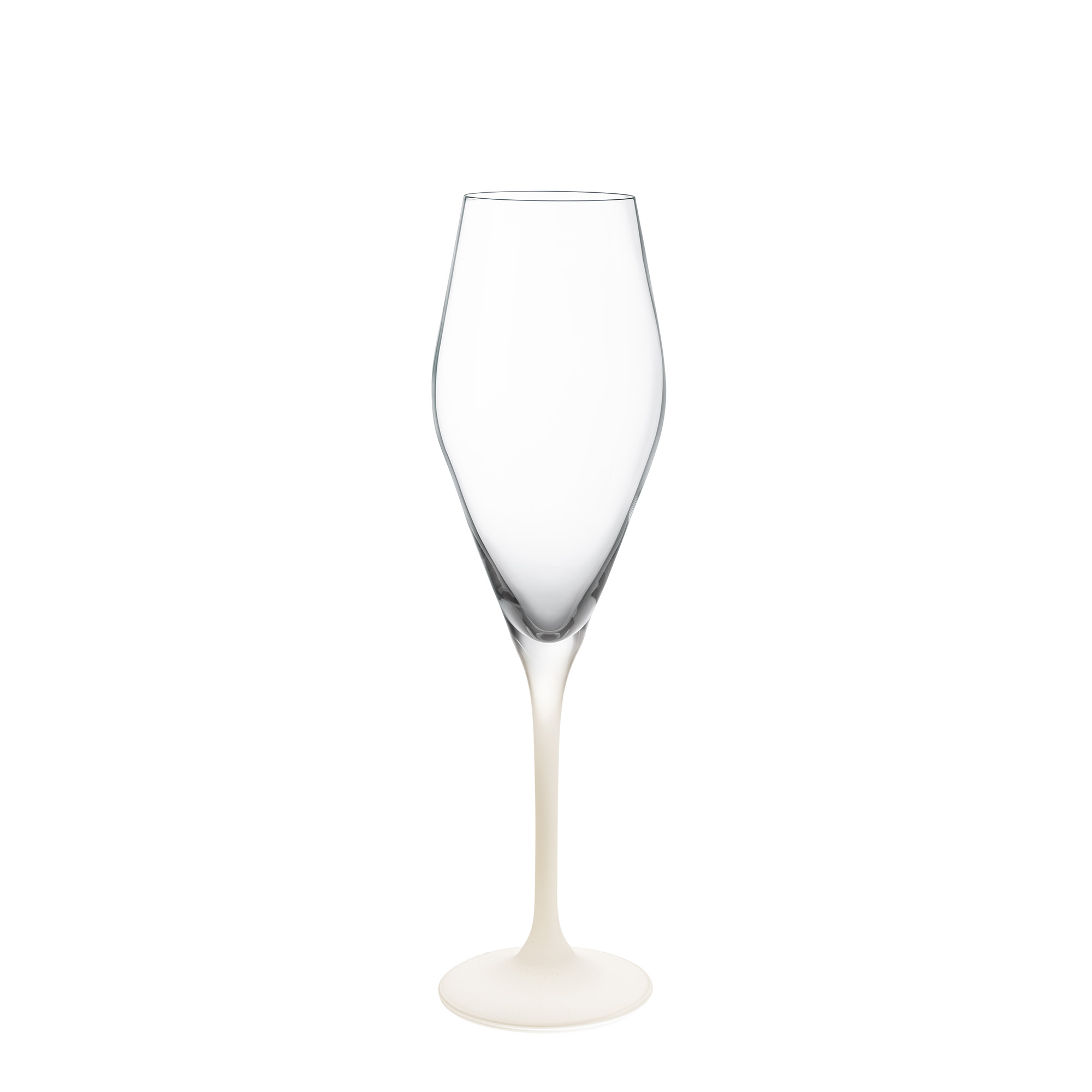 MANUFACTURE ROCK WHITE CHAMPAGNE FLUTE SET OF 4 PCS