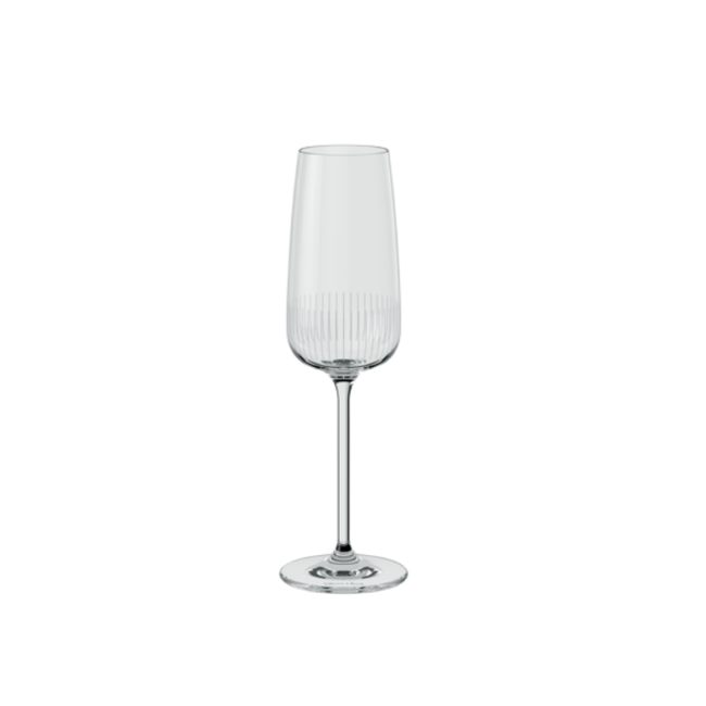 AFINA CHAMPAGNE GLASS SET 4 PCS 20-CRYSTAL GLASS 240MM