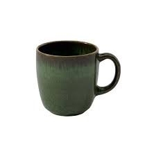 Lave vert Coffee cup 14-Earthenware 10-5x7-5x8cm