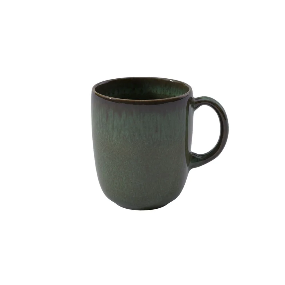 Lave vert Mug 14-Earthenware 12-5x9x10-5cm