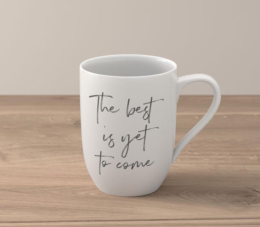 Statement mug the best yet to come