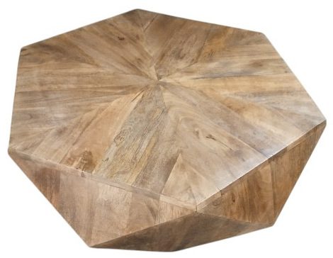 HALDAR - COFFEE TABLE HEXAGON SHAPE 100X100XH47