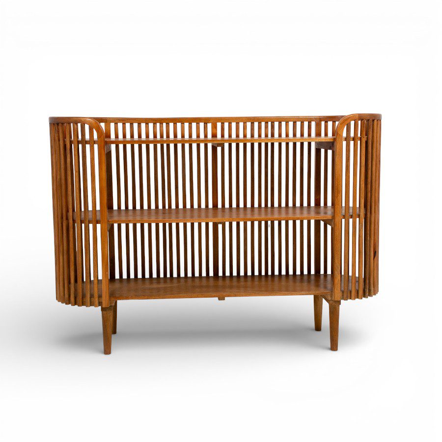 HARSH - CONSOLE SLAT WOOD BLEACH 152X42X110