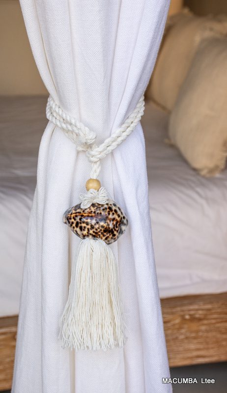 TASSEL CURTAIN LUCKY SHELL