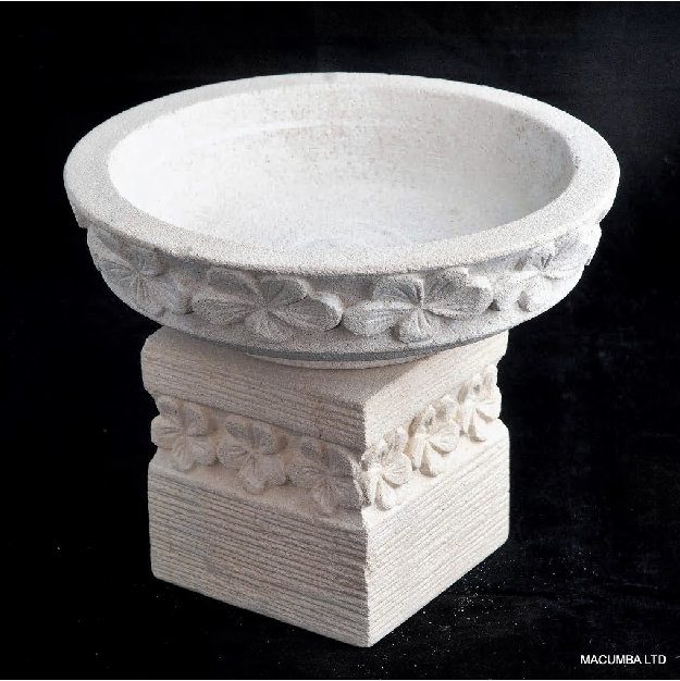 JIA - BOWL 20 CM ON STAND H 15 CM