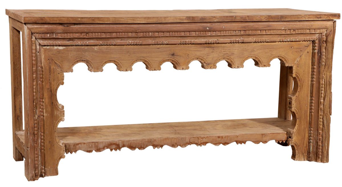 FREESIA - CONSOLE WOOD 238 X42 X H 94 CM