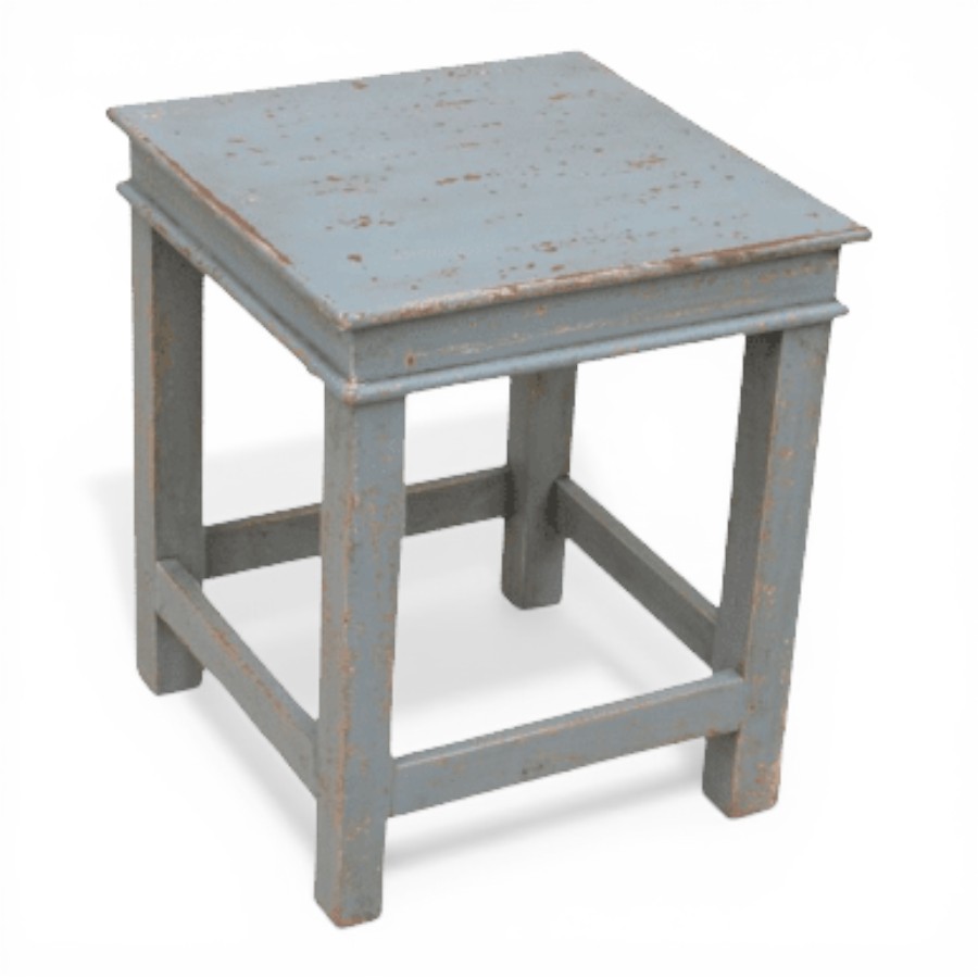 AAMMA - SIDE TABLE SQUARE GREY 38 X 38 X H 45 CM