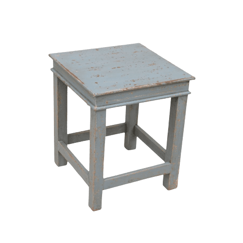 AAMMA - SIDE TABLE SQUARE GREY 38 X 38 X H 45 CM