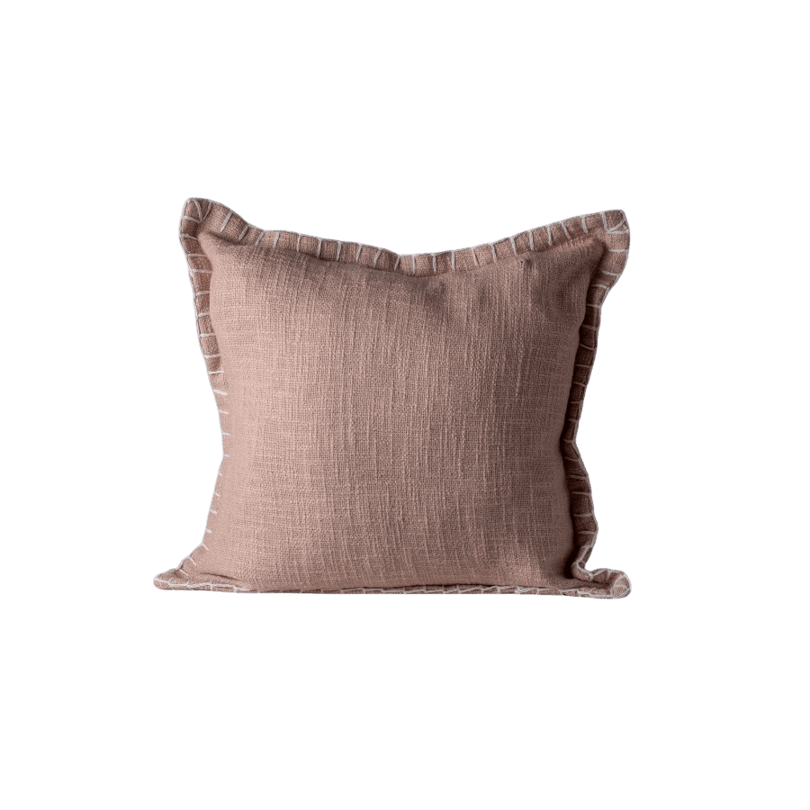 CHOW - CUSHION COVER COTTON OLD PINK 45X45