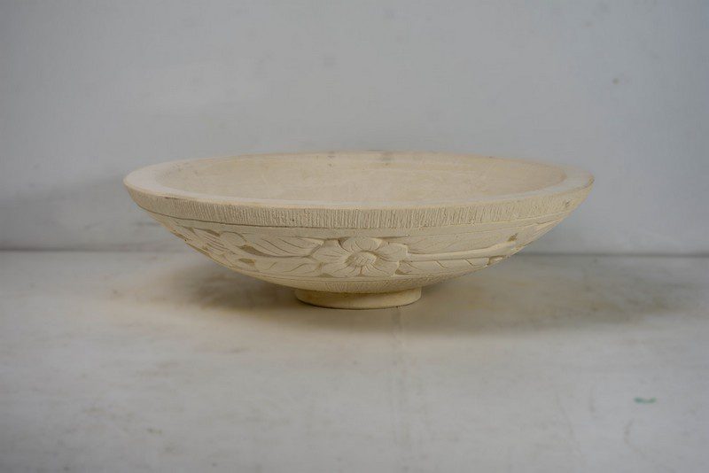 NEREID - BOWL GARDEN SAND STONE 80 X 30H