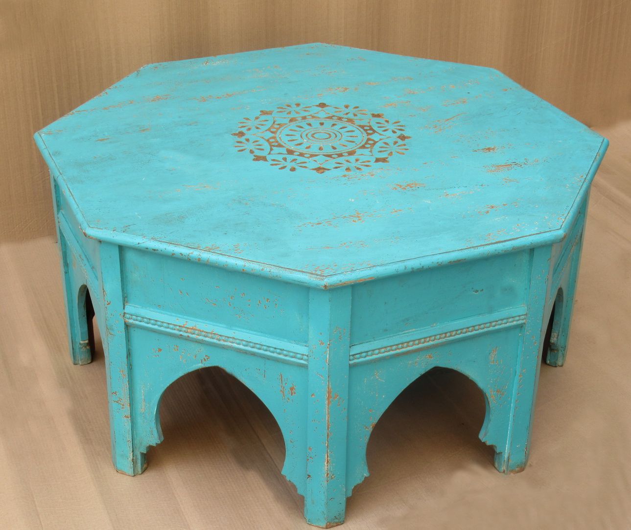 ELKHERKHOUM - COFFEE TABLE MORCCON 107L X 99W X 50H CM