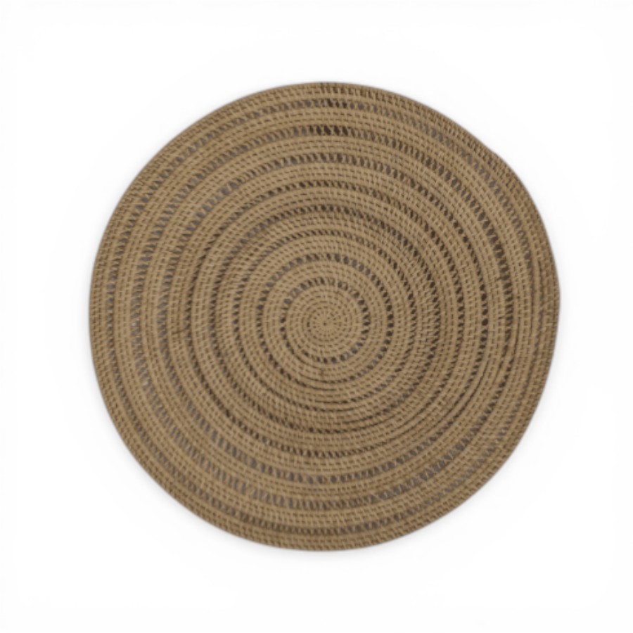 OKOUME - WALL DECO RATTAN NATURAL  D50