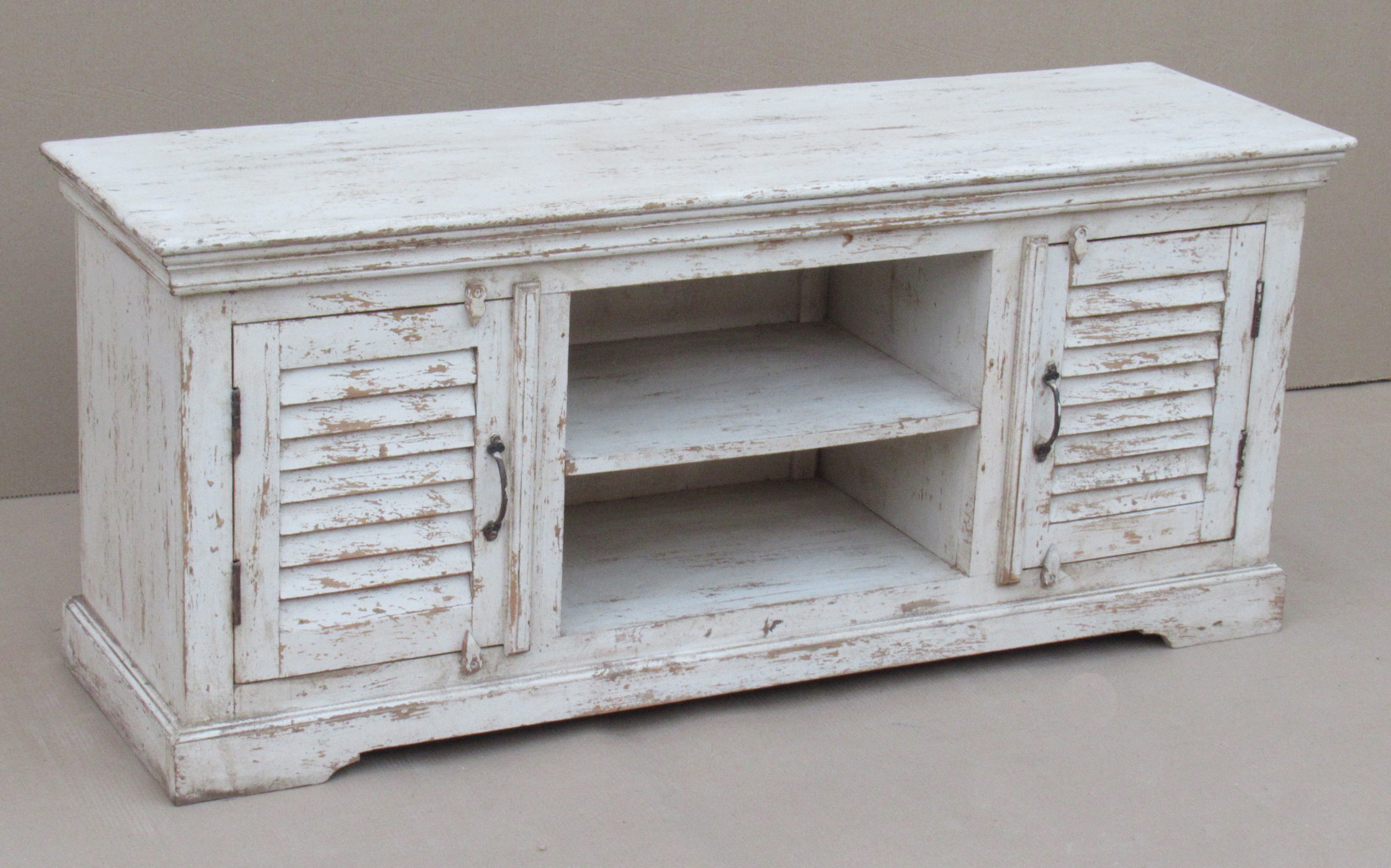 DOLI - DOLI - TV CABINET 2 DOORS WHITE 140 X 40 X H 60 CM