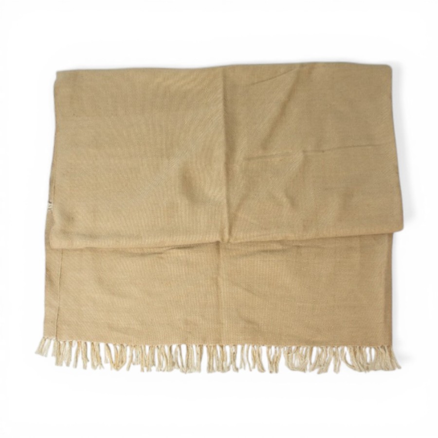 NARAYA - RUG - WOOL PLAIN CREAM 300 X 400