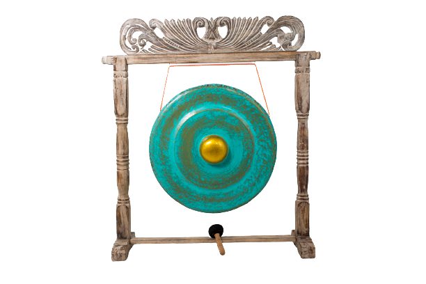 JERICHO - GONG W - STAND WOOD 70D X 130H