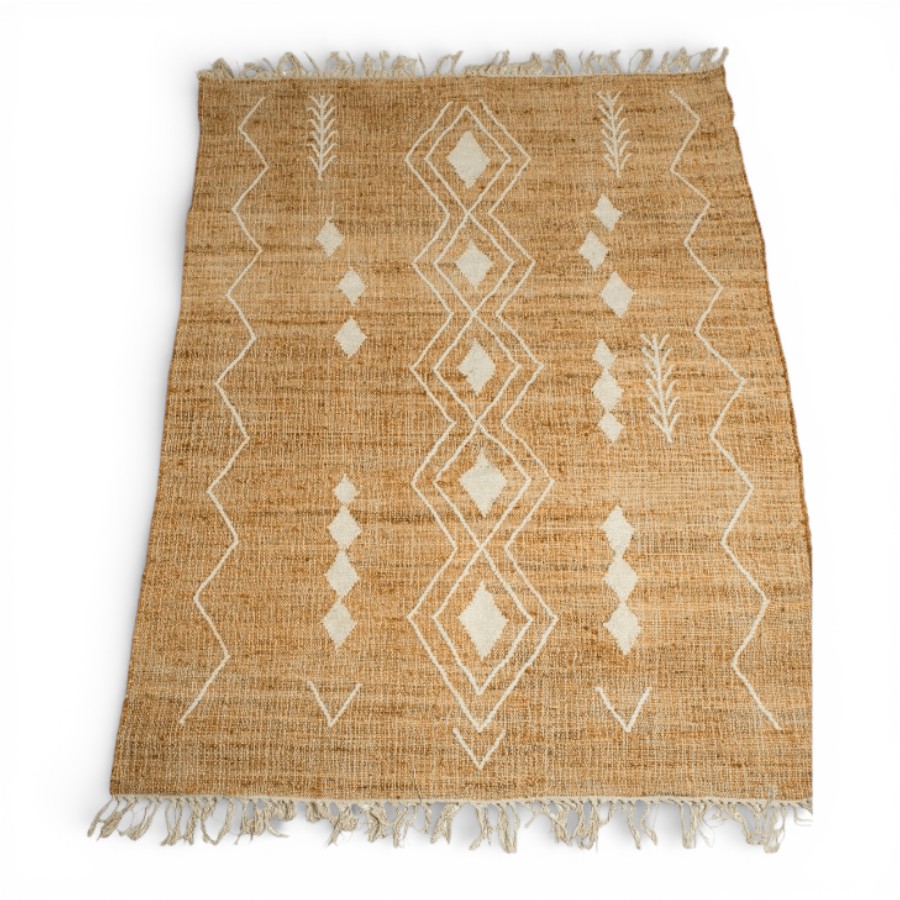 AMRITSAR - RUG JUTE -  WOOL 90 X 250