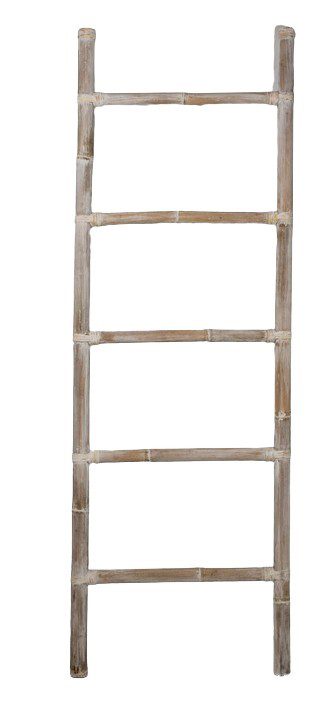 SIMBA - LADDER BAMBOO WHITE WASH 180 X 60 CM