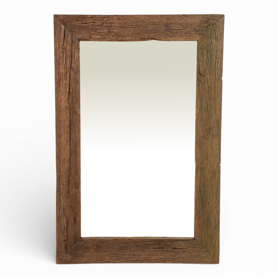 UDAIPUR - MIRROR FRAME WOOD NATURAL 100X150