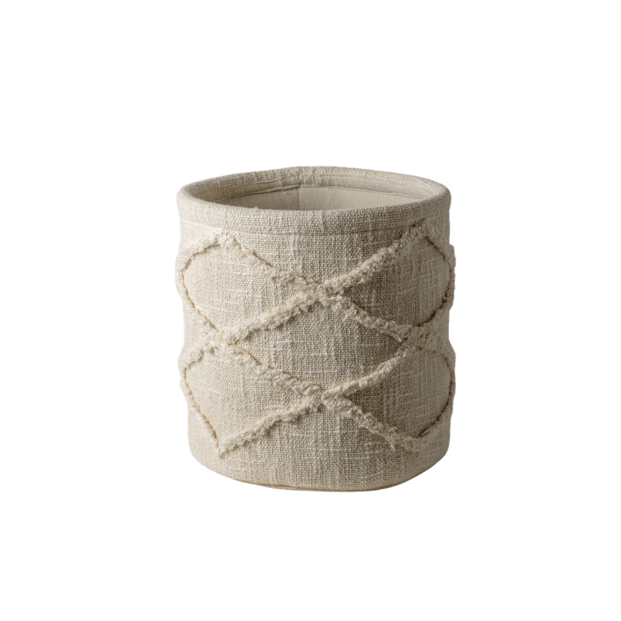 TARABO - BASKET ROUND COTTON MEDIUM D25H25