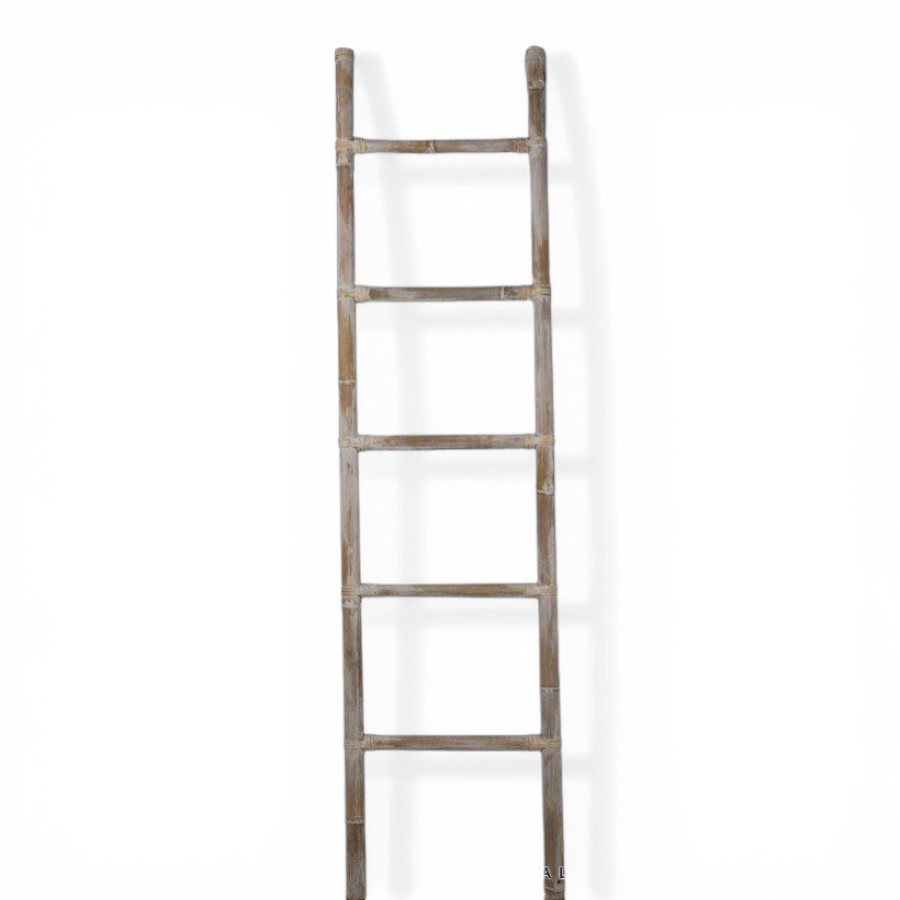 ELVIS - LADDER BAMBOO WHITE 200 X 50 CM