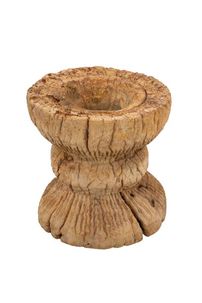 FICUS - SIDE TABLE W - BLEACH FINISH D 40 X H 43 CM