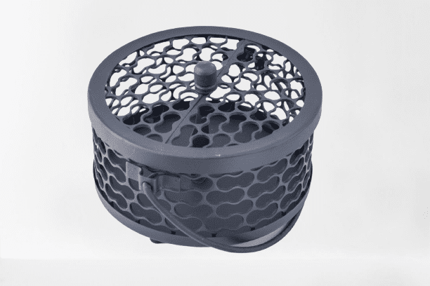 FICUS - MOSQUITO COIL HOLDER METAL ROUND HOLDER BIG HOLE D15 H 7 CM