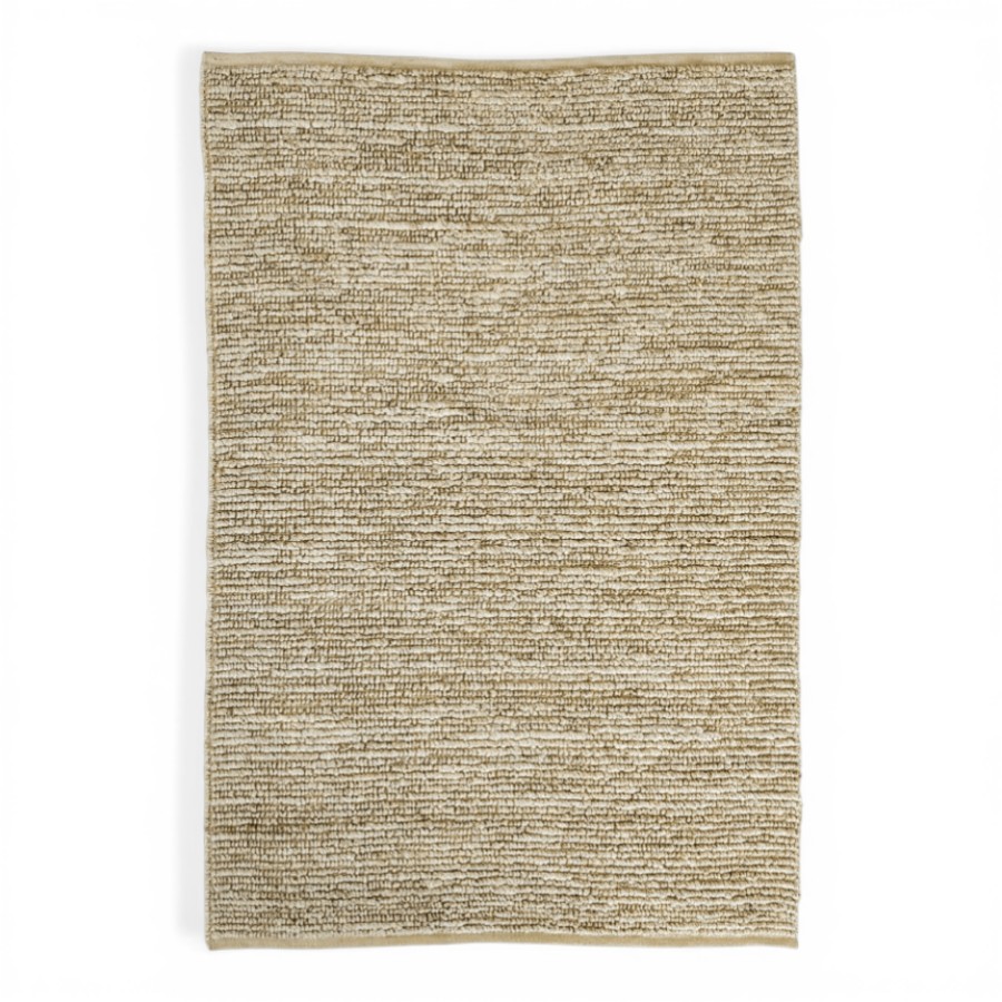 TI KOULOIR - RUG JUTE BLEACH 90 X 150 CM