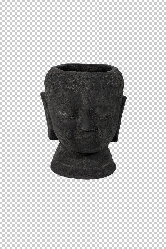 FIORENZA - BUDHA HEAD PLANT POT 35 CM