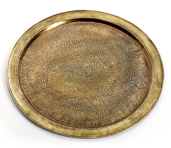 TONKA - WALL DECO ANTIC GOLD D 49 X 2 CM