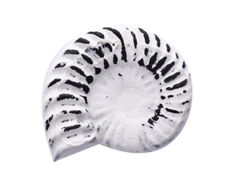 ROOIBOS - DOOR KNOB METAL WHITE SHELL