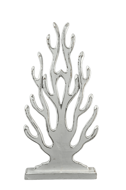 ISAIAS - LEAF ON STAND WOOD 60H