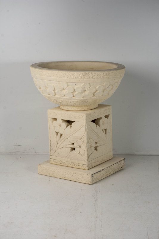 ALDA - BOWL ON STAND GARDEN 50D X 60 H