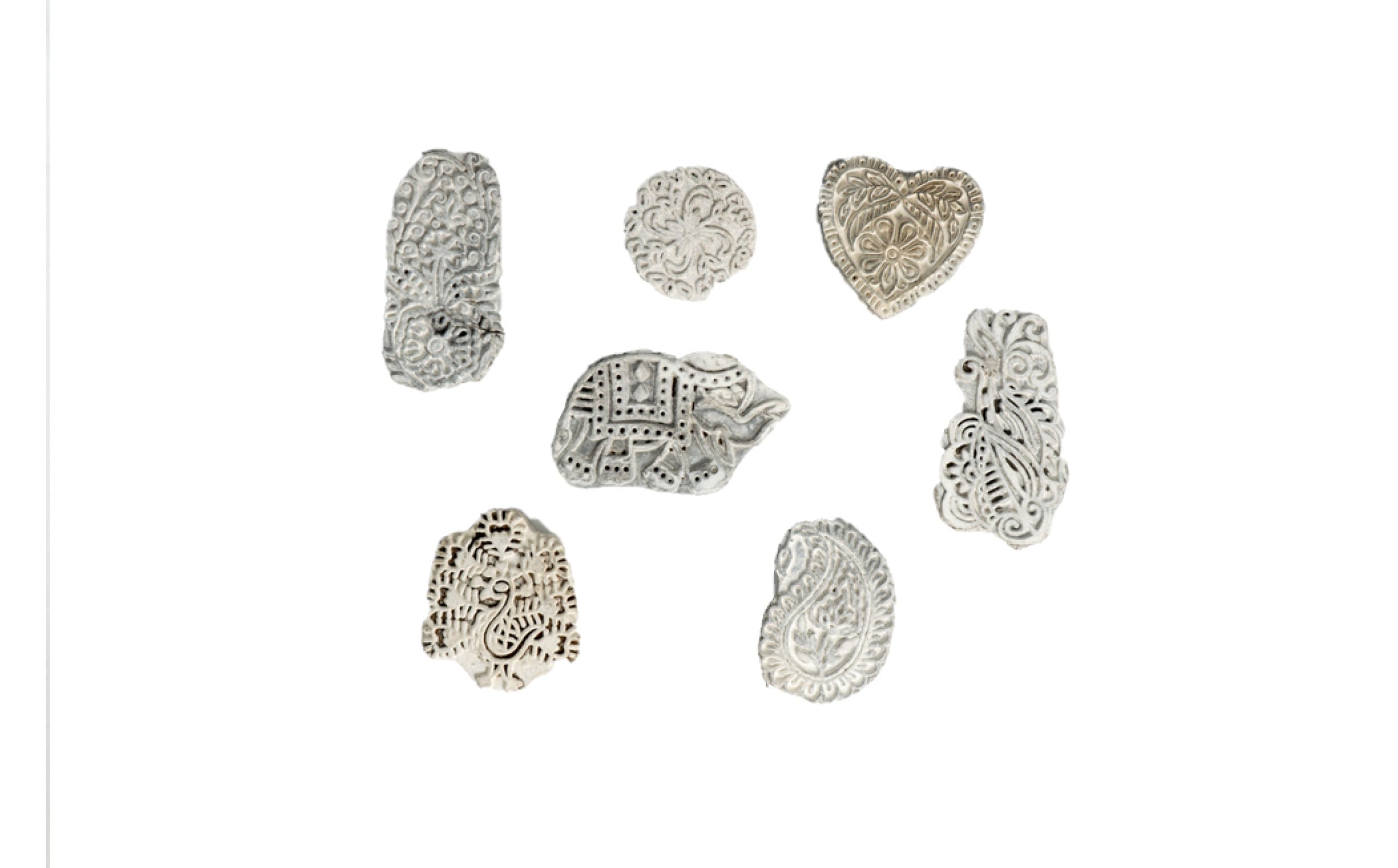 OLYMPIA - PRINT BLOCK WHITE WASH