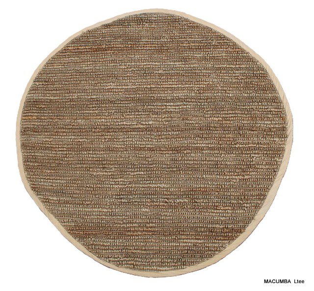 VACOAS - RUG JUTE LOOP NATURAL ROUND D150