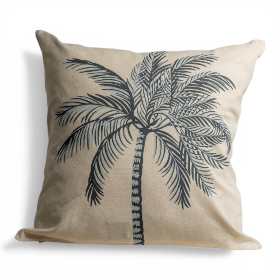 KALITA - CUSHION COVER PALMTREE COTTON 45X45