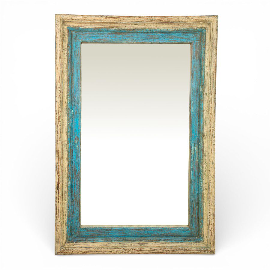 AMRITSAR - MIRROR WITH WOODEN FRAME 108X158