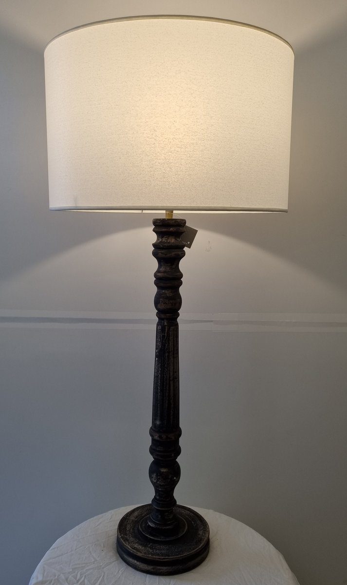 WYOMING - TABLE LAMP 70 GREY WITH CUP