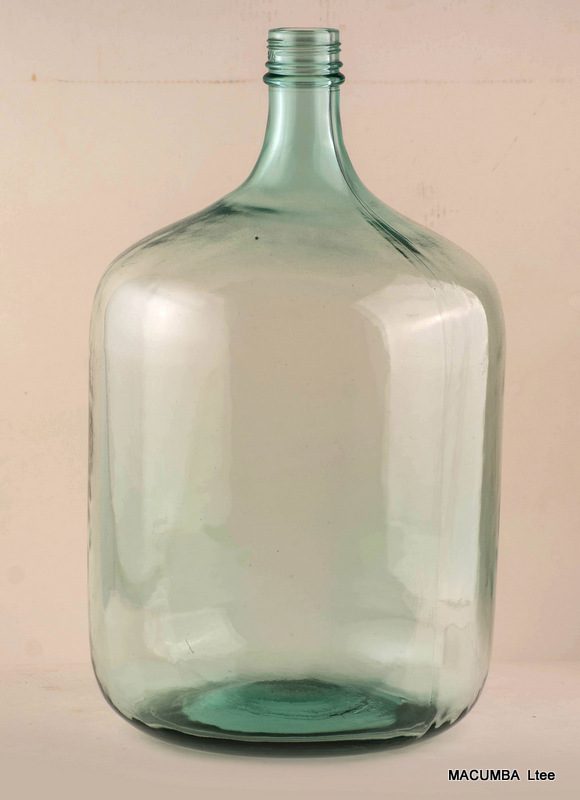 YVILAC - DAME JEANNE GLASS WHITE 48 H 27 D