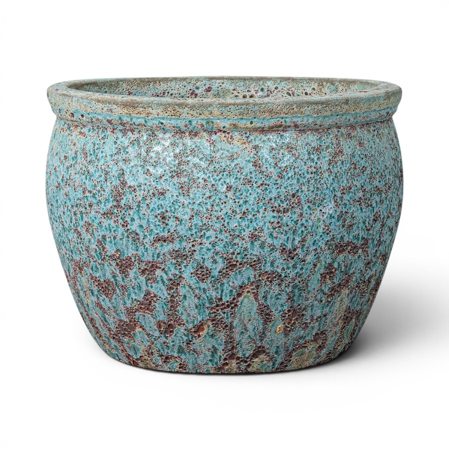 PLANTER RAMREE ANTIK GREEN XTRA LARGE D73H53