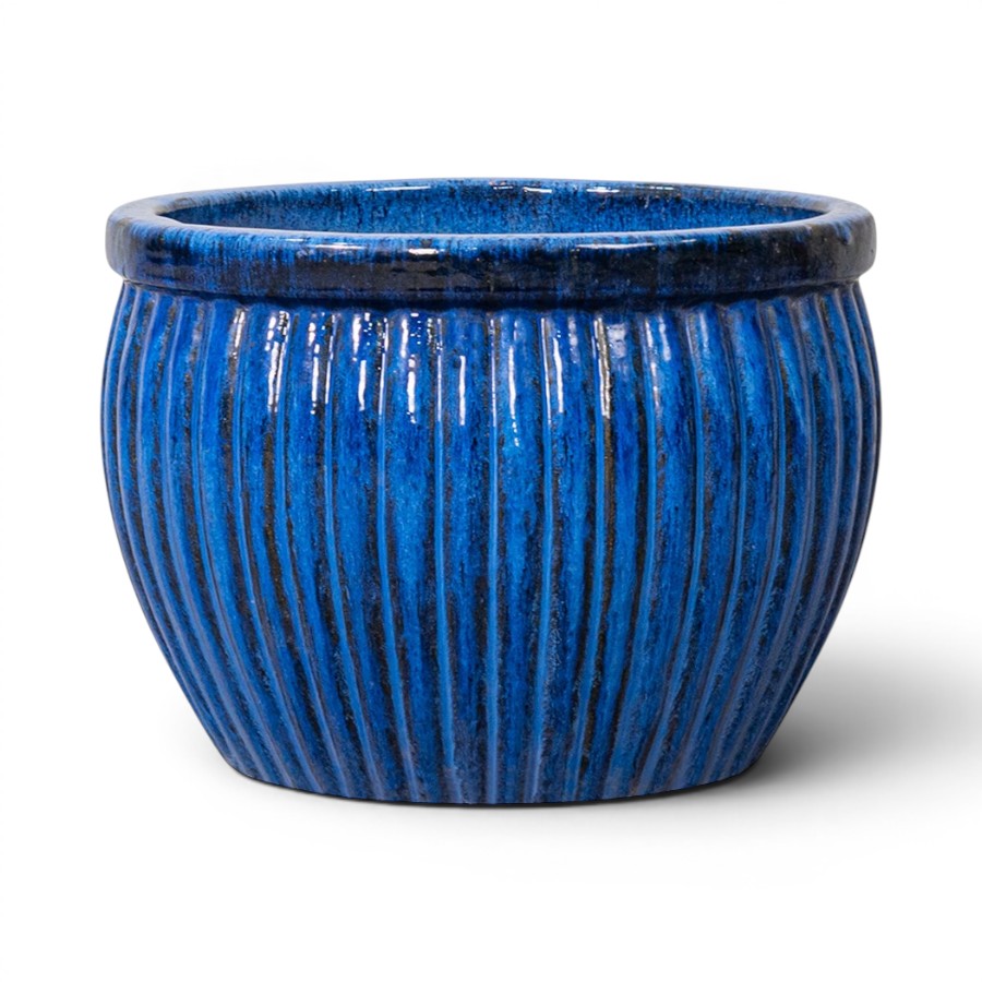 POT SAHARA MD BLUE MEDIUM D37H27