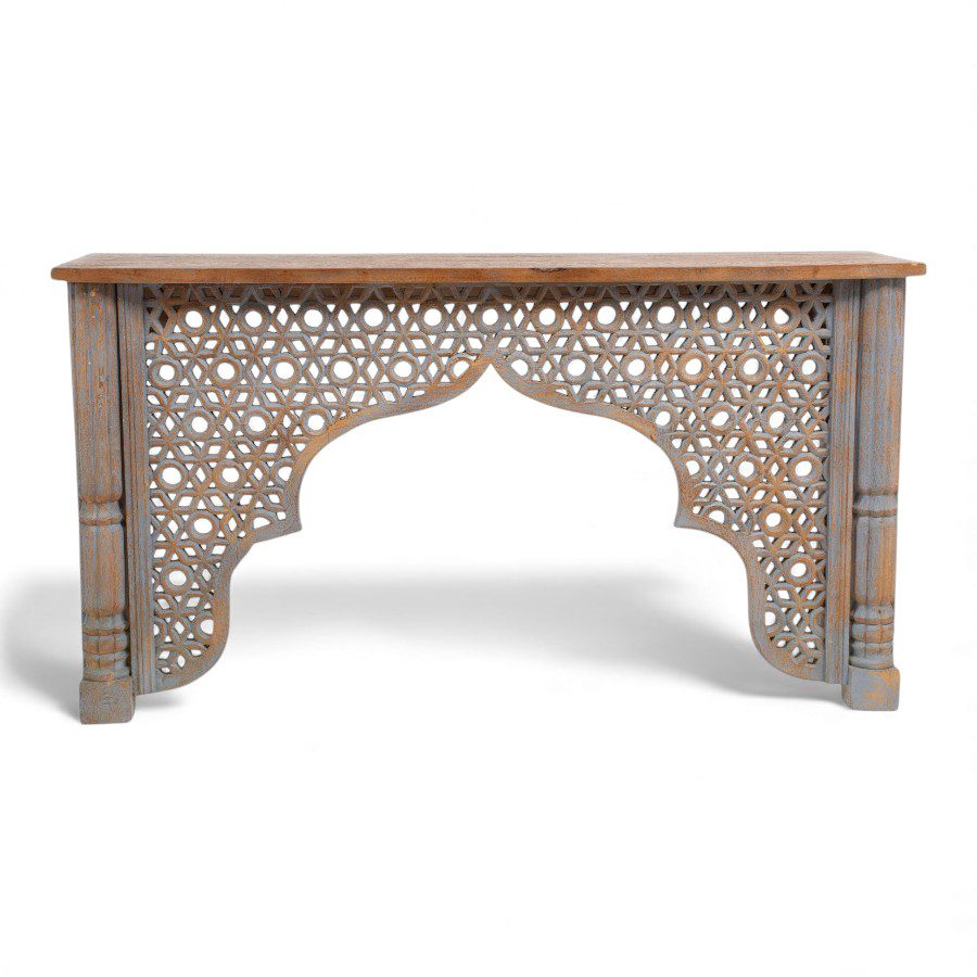 CHARU - CONSOLE WOOD 148X38XH80