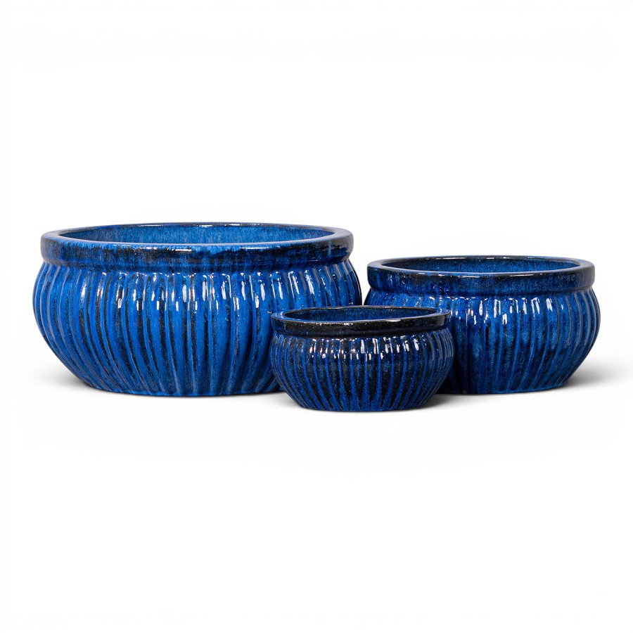 POT SAHARA SM  BLUE SMALL D29H14